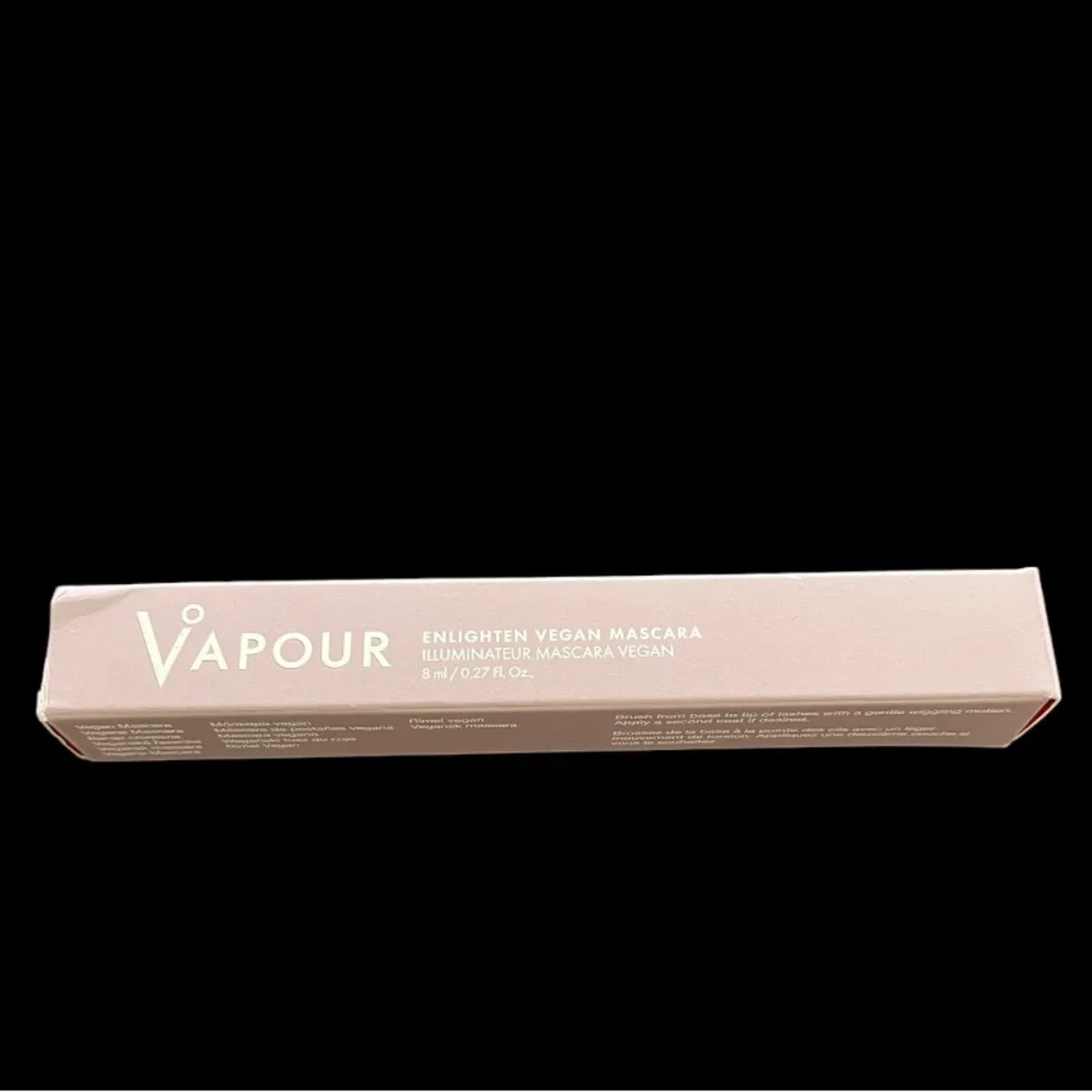 Vapour Enlighten Vegan Mascara in Ink (black)‎ Full Size Brand New